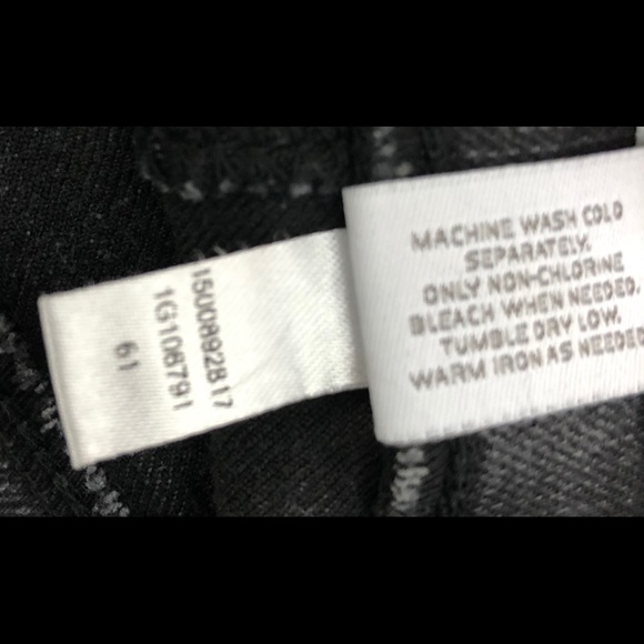 Chico’s Black denim stretch elastic waist - Picture 4 of 4